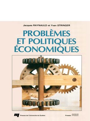 cover image of Problèmes et politiques économiques